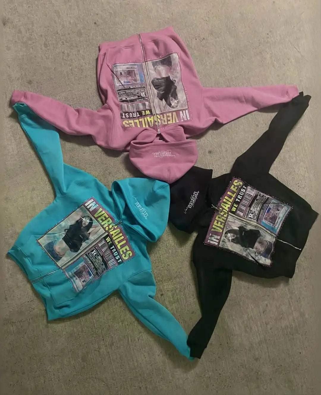 Retro Streetwear Fashion Printed Hoodie