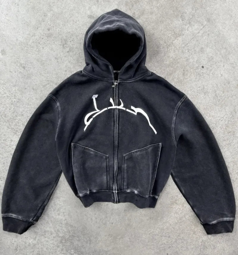 High Quality Streetwear Zip-up Hoodie Designs