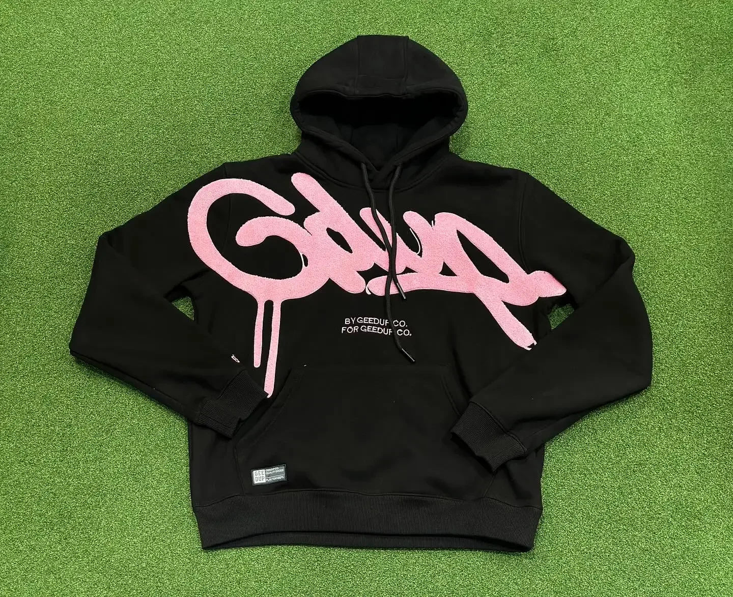 GEEUP Graffiti Logo Hooded Sweatshirts