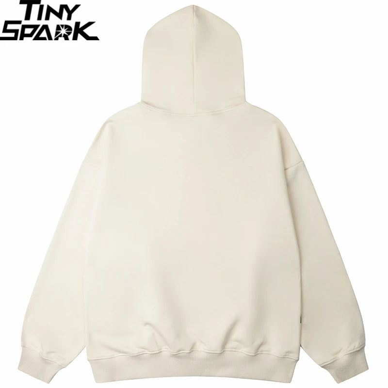 Pray The Lord Shadow Graphic Hoodie Men Hooded Pullover Cotton