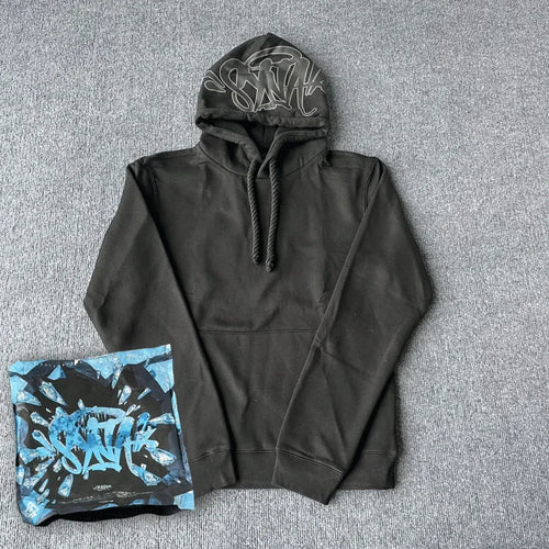 "Sy-world" Cotton Casual Loose Tracksuit