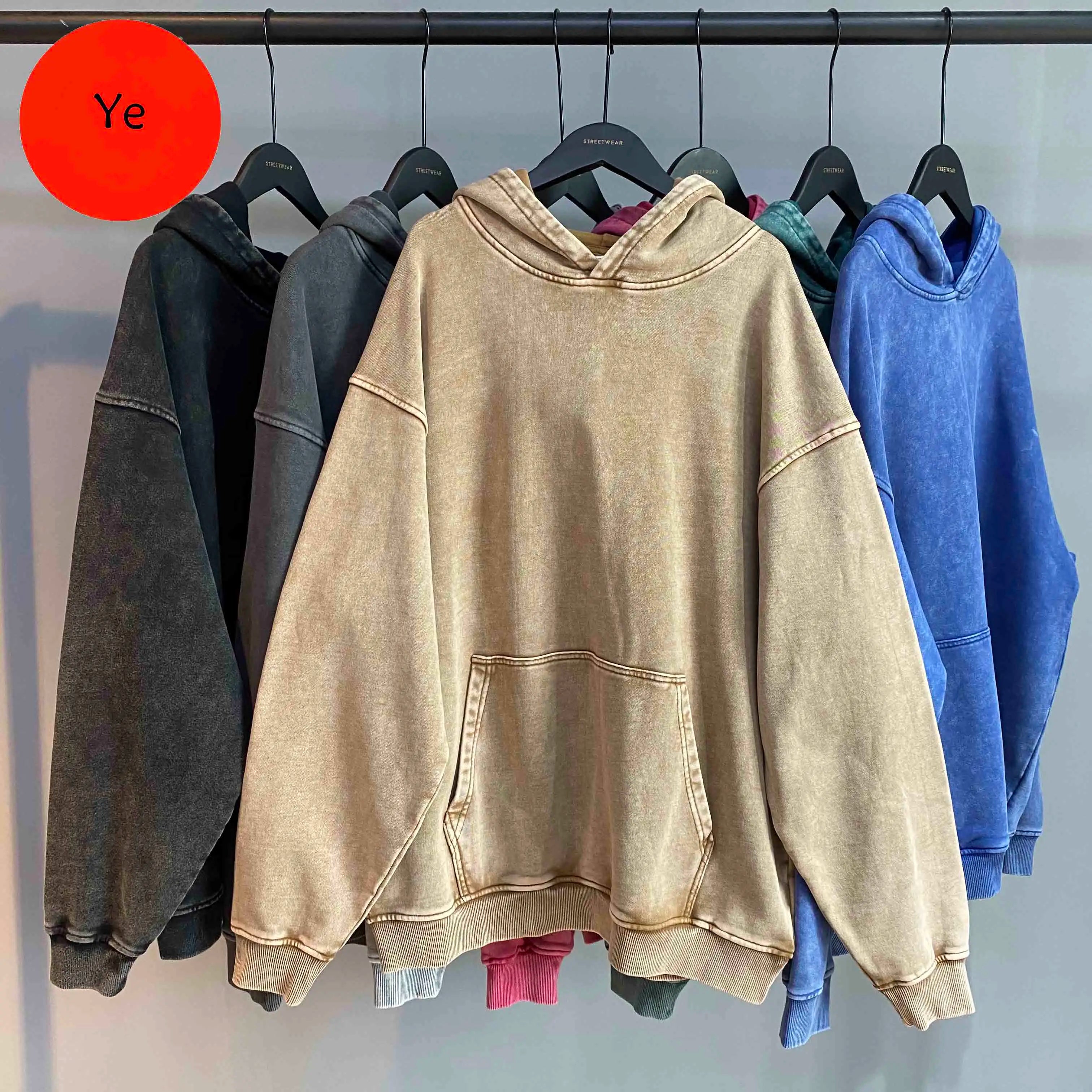 Retro batik make old hoodies