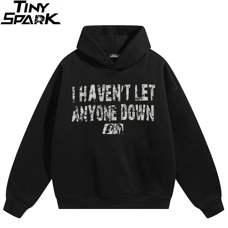 Dont Let Me Down Streetwear Hoodie Sweatshirt 100% Cotton
