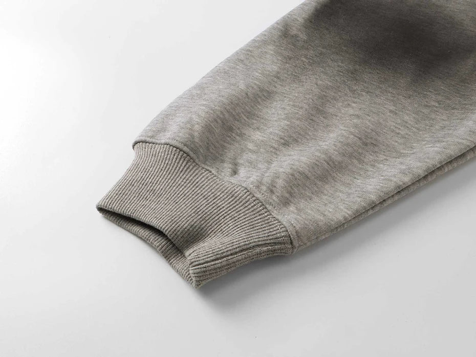 Fur Collar Hoodies Jackets Y2K