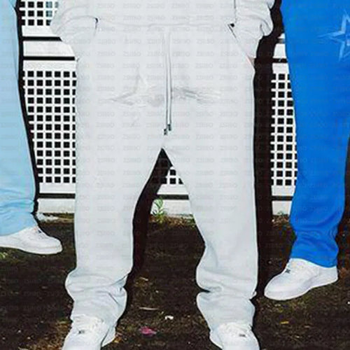 NOFS Letter Embroidery Fashion Brand Loose Oversized Hoodie Y2K