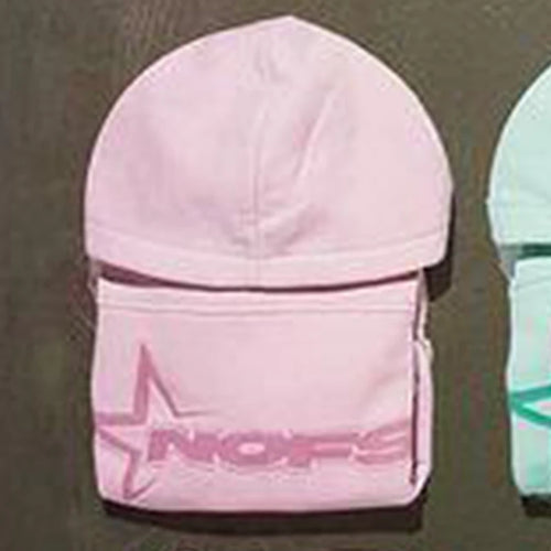 NOFS Letter Embroidery Fashion Brand Loose Oversized Hoodie Y2K