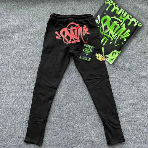 "Sy-world" Cotton Casual Loose Tracksuit