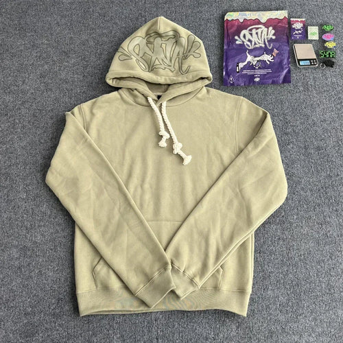 "Sy-world" Cotton Casual Loose Tracksuit